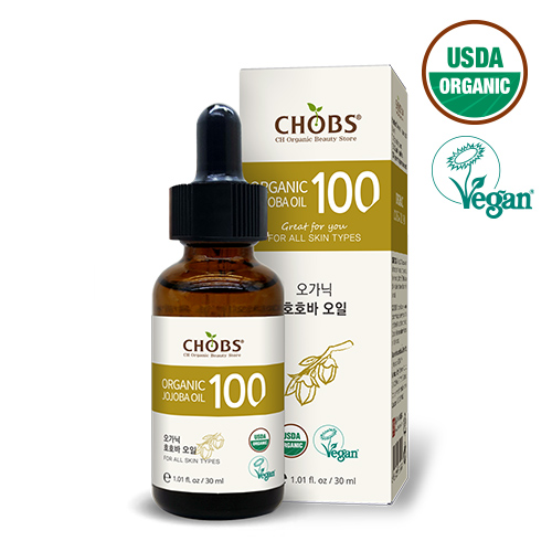 [USDA]찹스 유기농 호호바 오일 100(30ml) CHOBS Organic Jojoba Oil 100 30ml
